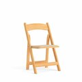 Flash Furniture Natural Wood Folding Chair XF-2903-NAT-WOOD-GG